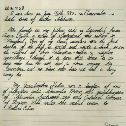 圆体英文 英文美文 书法