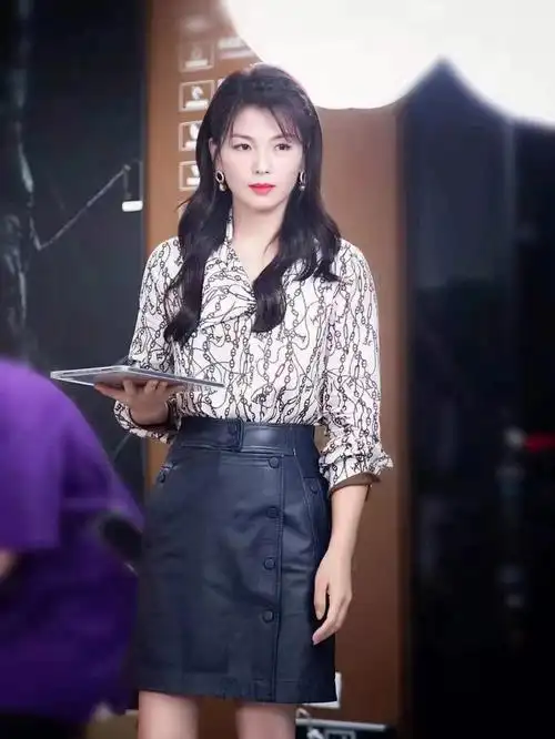 刘涛同款真丝衬衫