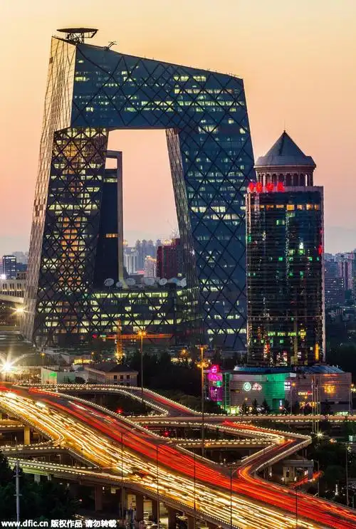 带着色彩包含温度的北京城