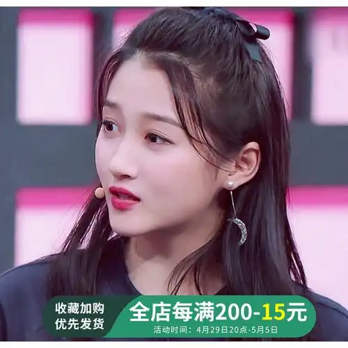 关晓彤同款发夹女简约黑色蝴蝶结发夹边夹一字夹气质马尾发绳发饰