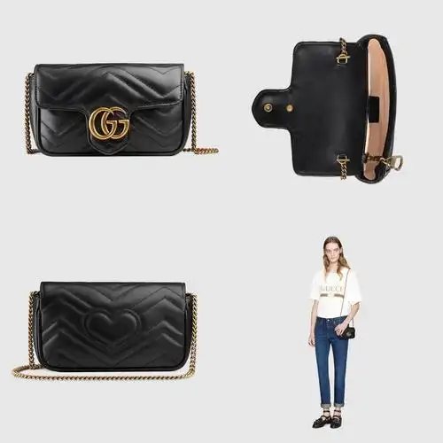 gucci 476433 dtdct 1000 gg marmont系列超迷你手袋
