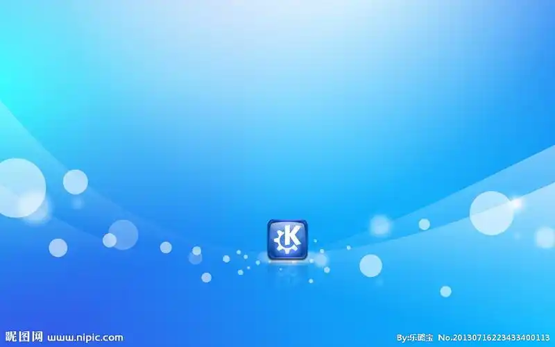 炫彩蓝背景图图片