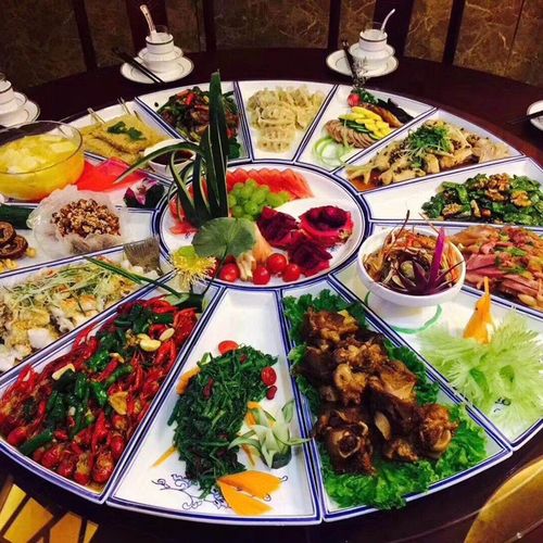 新品年夜饭餐具套装海鲜陶瓷组合拼盘子家宴聚会餐具套装团圆盘碟