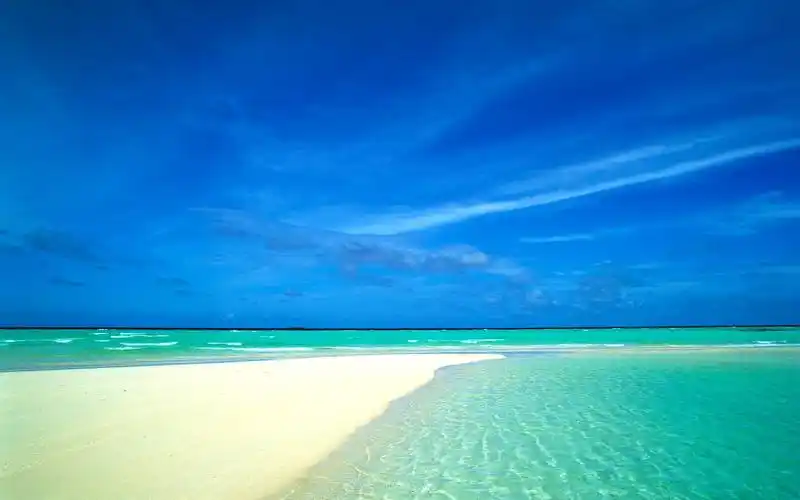 度假旅游宝地马尔代夫桌面壁纸