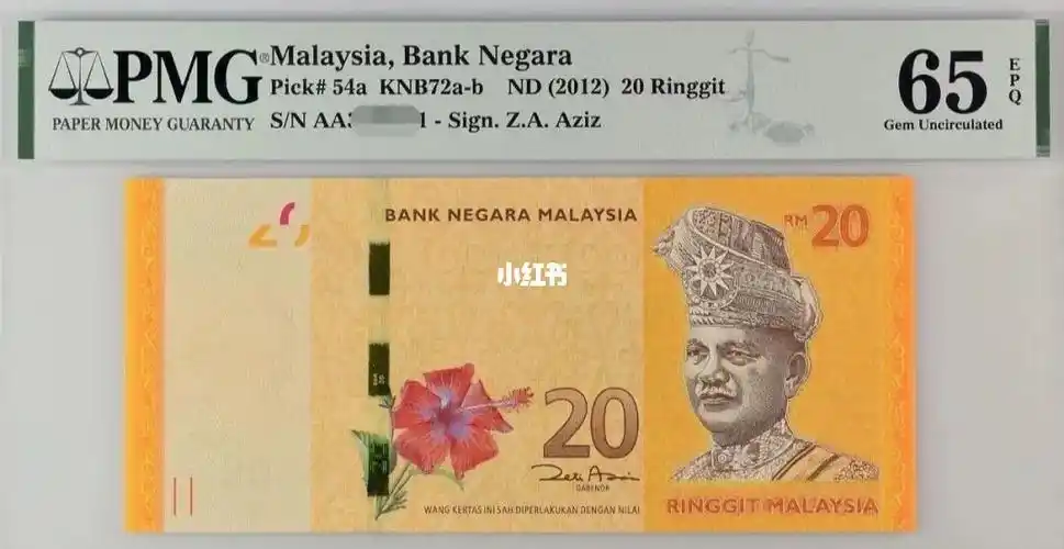 马来西亚20令吉纸币