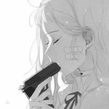 暗黑系高冷动漫女生头像暗黑系二次元女生头像