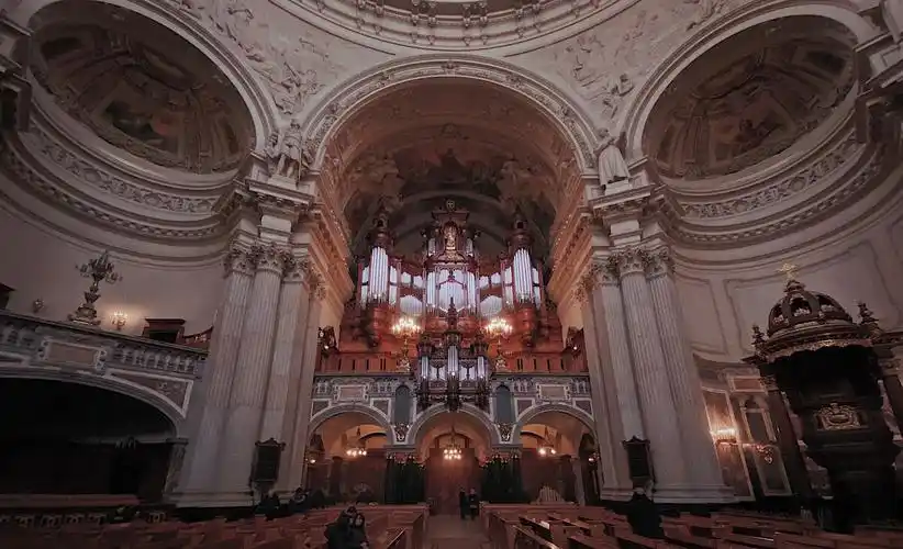 berlinerdom柏林大教堂内景iphone广角vsco