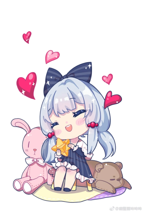 q版动漫可爱萌宅温馨而美好