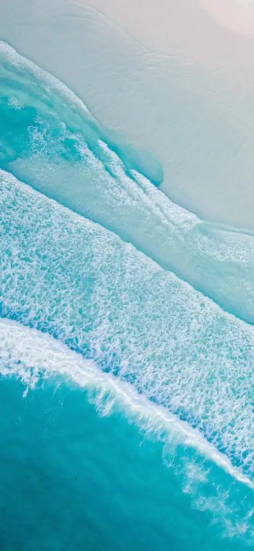 蔚蓝色大海美景高清手机壁纸