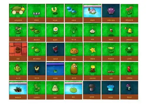 植物大战僵尸图鉴 植物篇(可直接打印卡片)