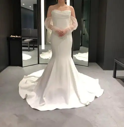 verawangava婚纱王薇薇主线鱼尾