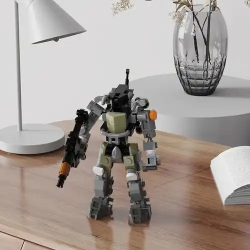 乐高moc极速战斗机甲步兵图纸免费分享