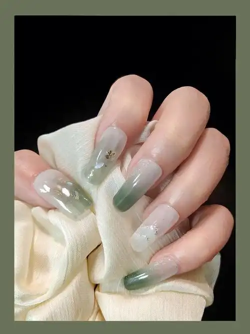 绿野仙踪78冰透晕染渐变美甲