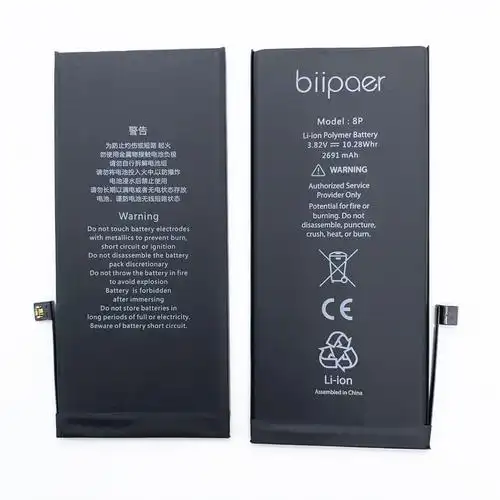 0 周期 2691amh锂电池iphone 8 plus原创高容量手机电池iphone8 plus