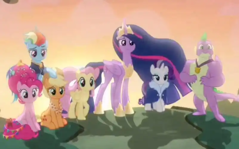 登基成为公主.《小马宝莉》大结局.