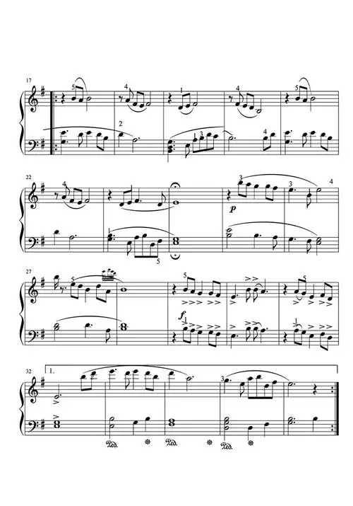 射雕英雄传主题曲铁血丹心钢琴谱