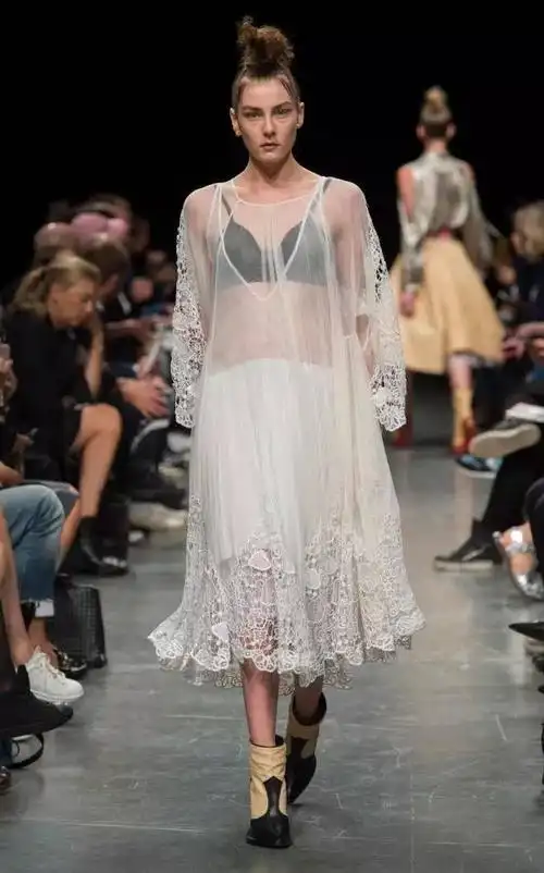 面料关注透明薄纱朦胧美