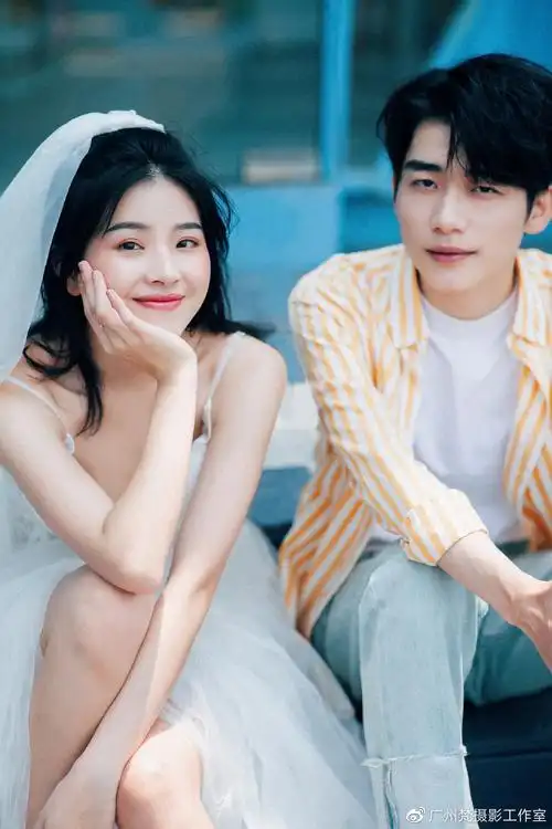 小清新婚纱照这样拍简直美哭了