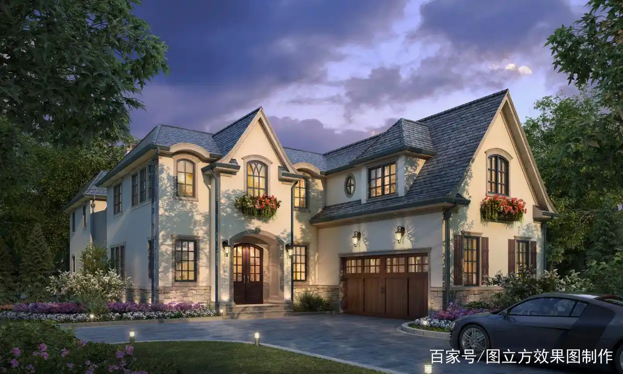 欧式别墅外观图片效果图