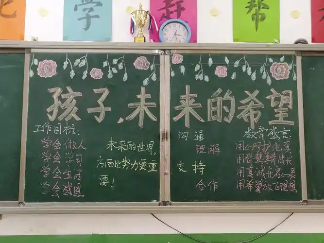 孩子,未来的希望―――八一班家长会