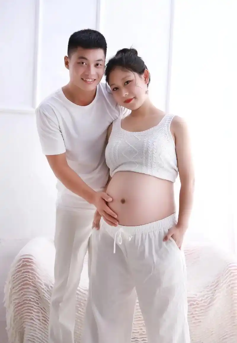 孕妇照的意义不在于几张照片 而是送给十月怀胎辛苦的自己, 留 - 抖音