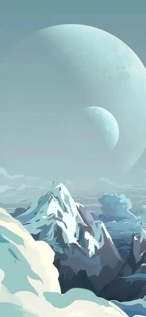 抖音超火的蓝天白云手机壁纸(4k超清手机壁纸风景壁纸)(2)