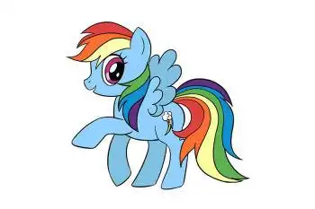 小马宝莉云宝黛西怎么画