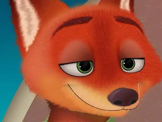 疯狂动物城 狐狸fox原创画报