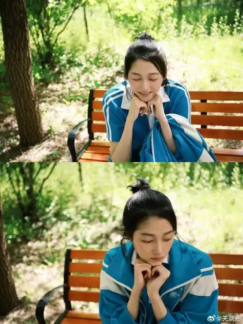 关晓彤校服麻花辫##关晓彤校服麻花辫造型