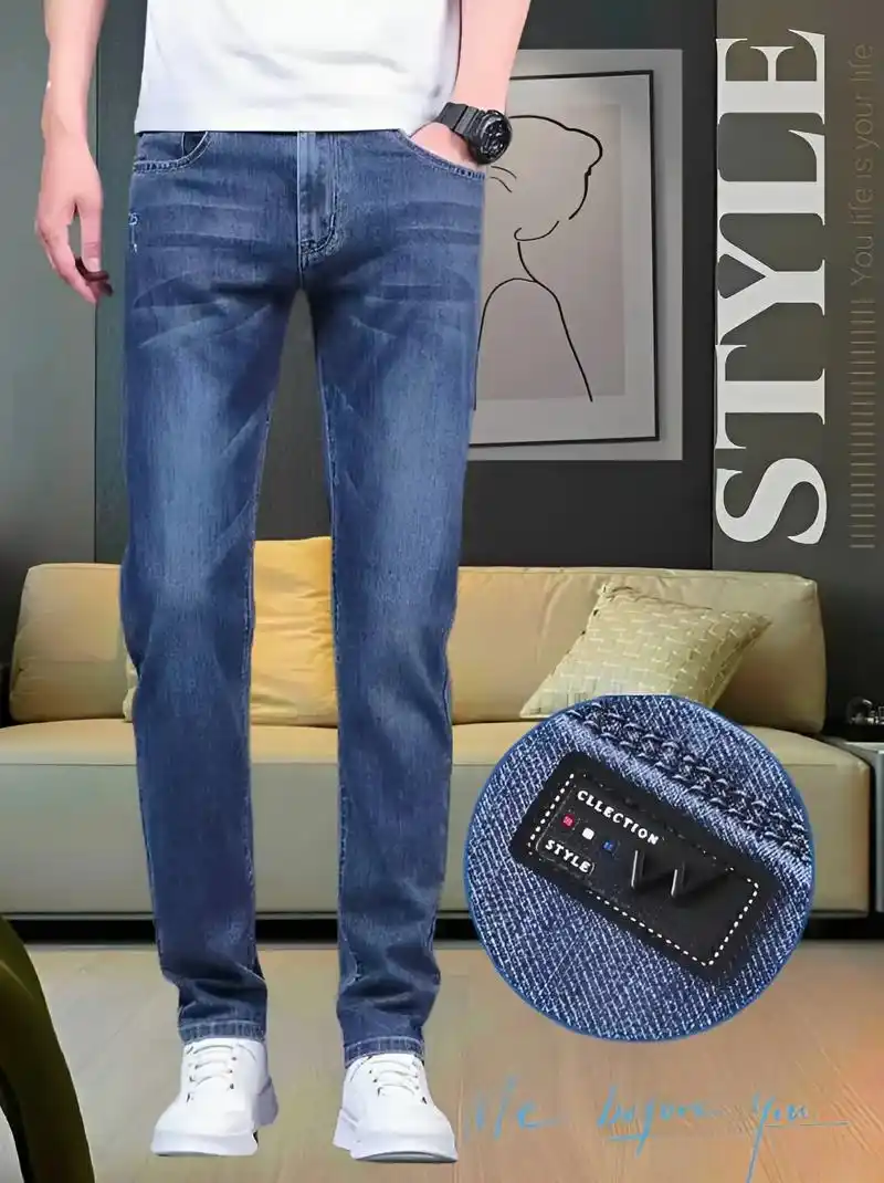 潮男必备 | 罗蒙夏季薄款牛仔裤