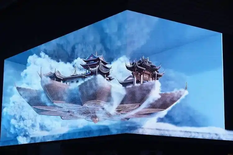 江苏无锡户外裸眼3d巨型led显示屏亮相街头