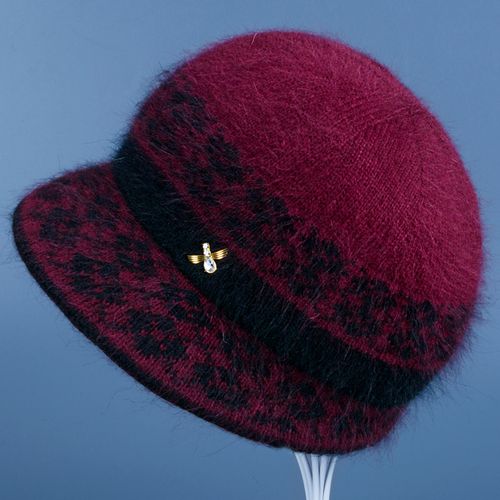 新款冬天中老年人戴的帽子女士冒孑女式奶奶婆婆老太太妈妈秋冬季女线