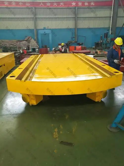 轨道转盘_电动轨道转盘_河南智杰优搬运设备有限公司