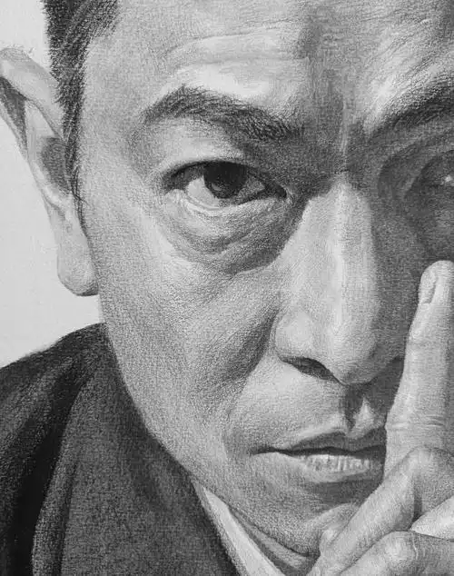 刘德华素描|纯艺术|绘画|涛绘 - 原创作品 - 站酷 (zcool)