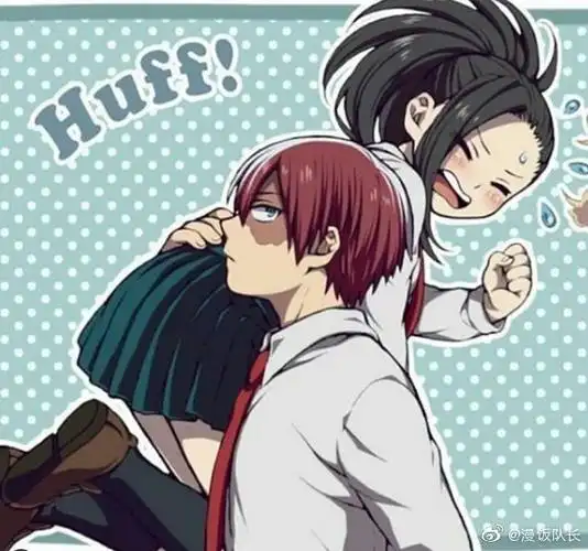 我的英雄学院八百万和轰总话说这cp感也是有的