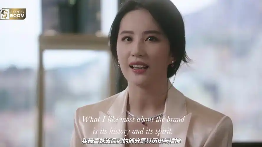 刘亦菲尚美巴黎全英采访