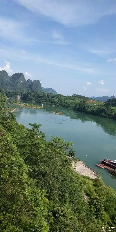 美不胜收都安三岛湾