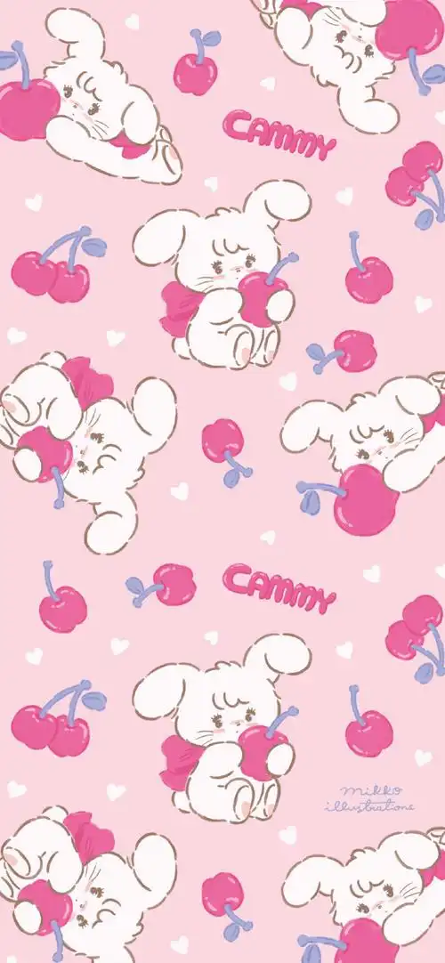 手机壁纸##平铺壁纸##粉色壁纸##少女心