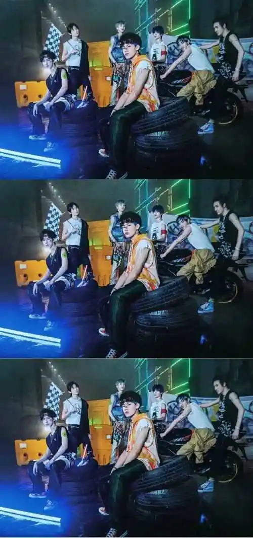 时代少年团拼接壁纸:发光的不是太阳的权利,你也可以!