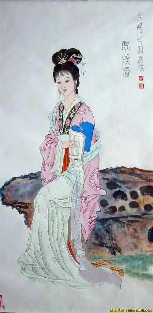 清代作为封建社会的最后一个朝代,仕女画发展至此,被抬高到居山水