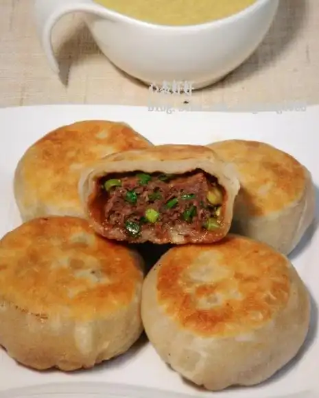 两处改良后更好吃的~~门钉肉饼