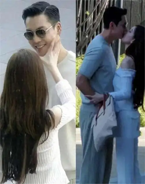 惊了!陈伟霆与赵露思当街kiss,网友惊呼:这画面也"太油"了