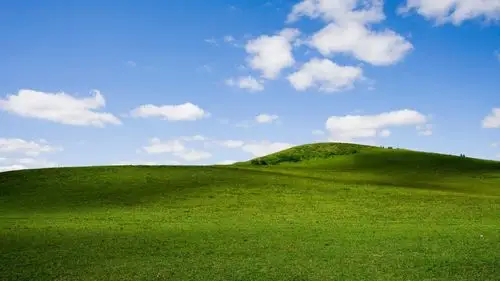 蓝天草地桌面壁纸下载 第二辑高清大图预览1920x1080_风景壁纸下载_美