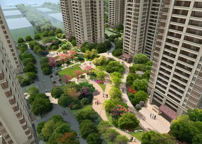 小区绿化.小区局部景观设计案例效果图 - 居住区景观 - 第2页 - 装饰