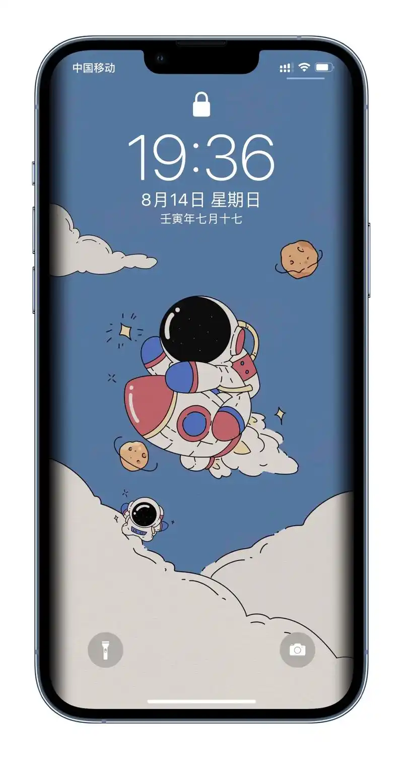 iphone壁纸 #太空人  - 抖音