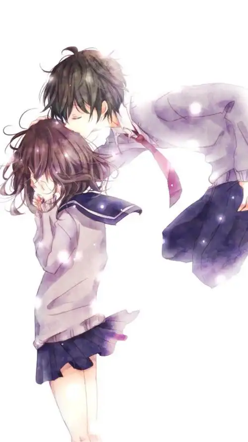 二次元动漫浪漫情侣手机壁纸