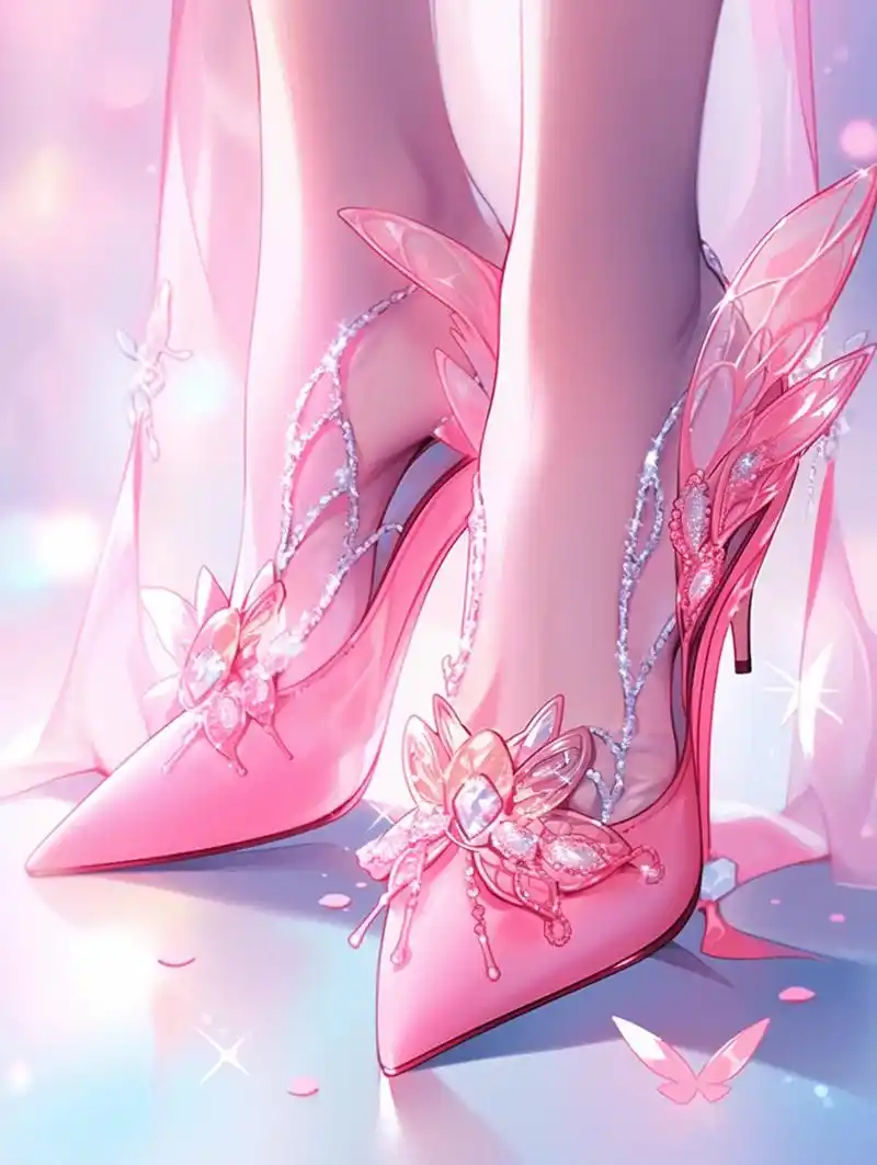 红色高跟鞋,是每个女人心中的梦.