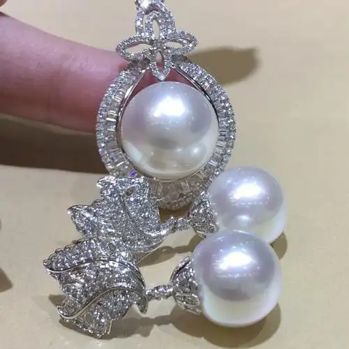 南洋澳白珍珠套装