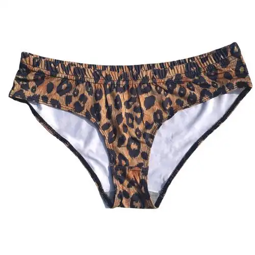 2022新款弹力印花运动短裤三角裤 欧美风瑜伽健身运动热裤内裤