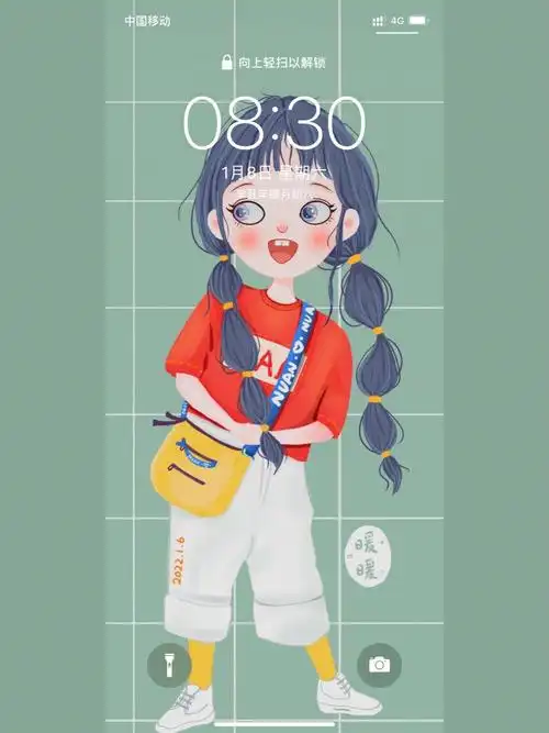 俏皮小可爱壁纸看着她的笑就会嘴角上扬